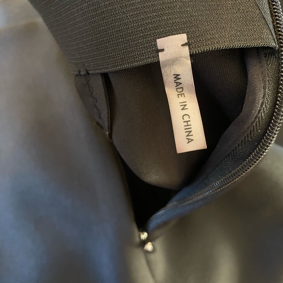 Rebecca Taylor Black Modern Page Pencil Mini Skirt Size 8 - Picture 12 of 12